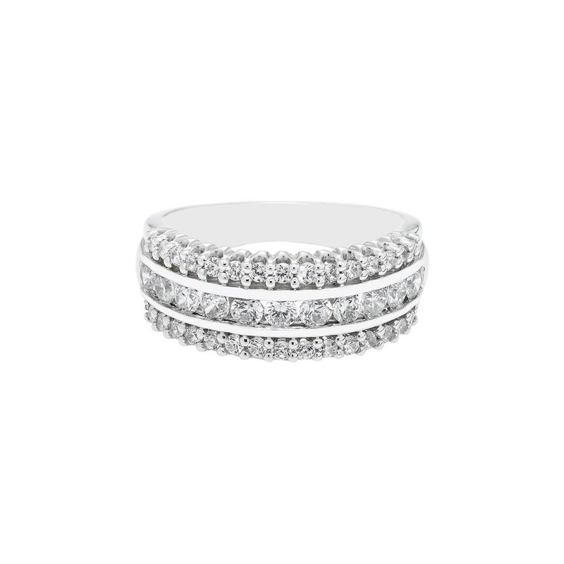 1 ct. tw. Diamond Ring in 10K White Gold – Image 1 of 3