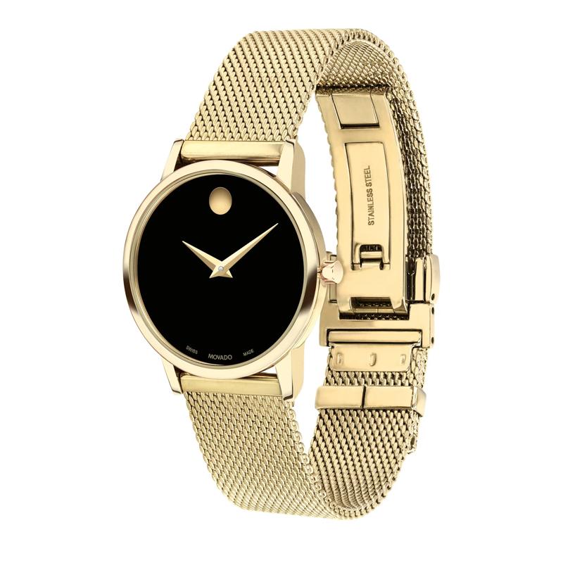 クラシック GOLD DISC MUSEUM The classic Movado® Museum Classic Watch in Yellow Gold-Tone Stainless