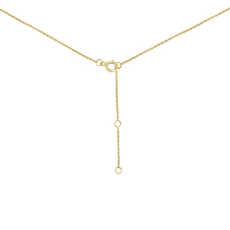 Lab Grown Graduated Diamond Necklace in 14K Yellow Gold &#40;1 ct. tw.&#41; – Image 3 of 3