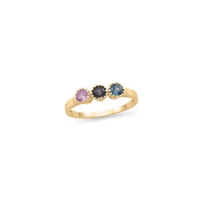 Personalized Gemstone Ring