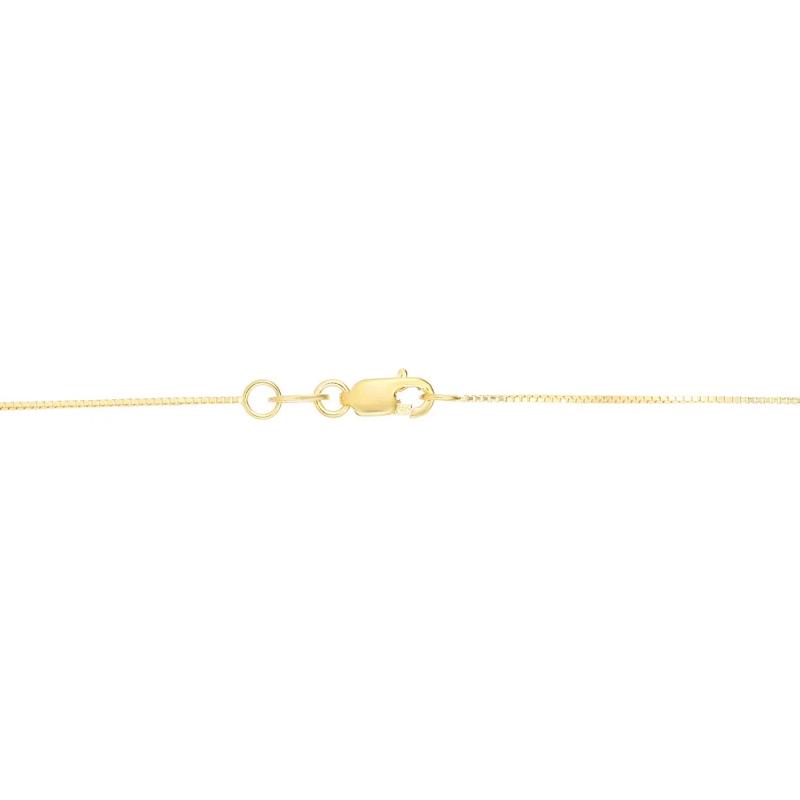 "J" Initial Necklace in 14K Yellow Gold – Image 2 of 3
