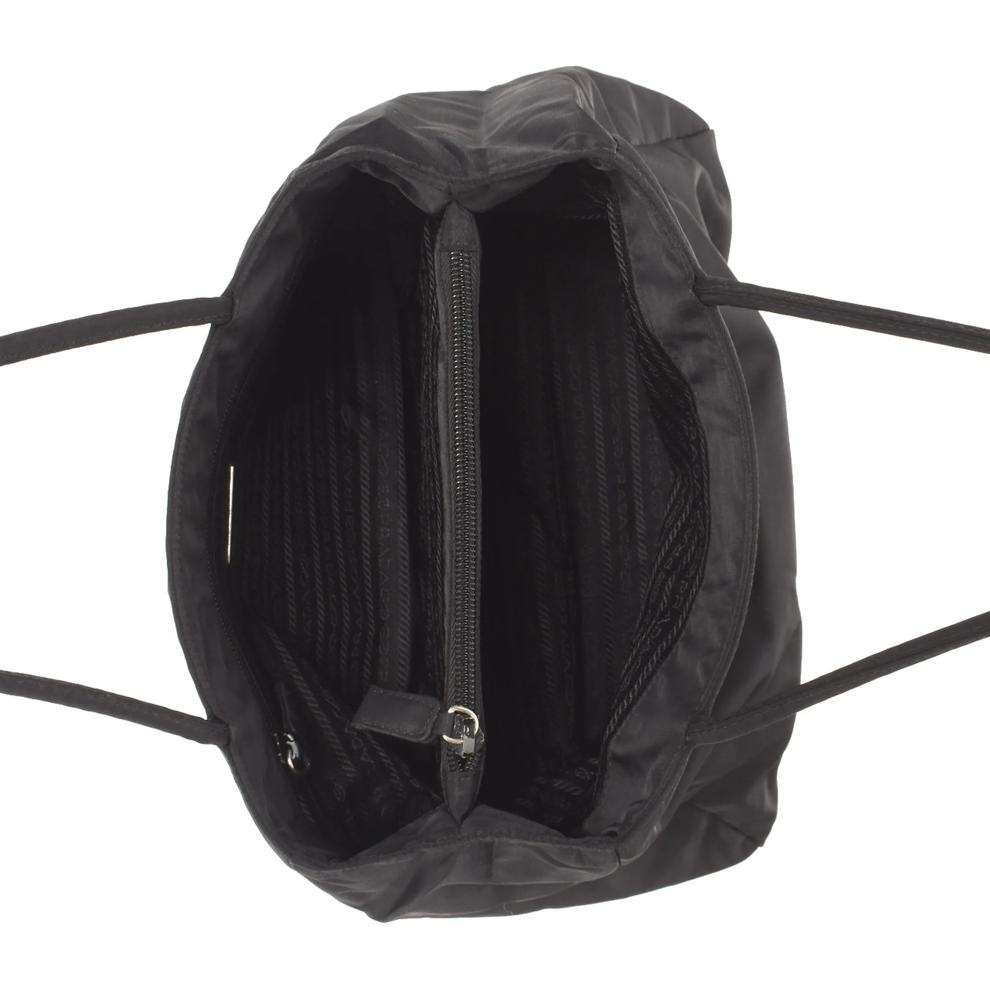 Pre-Owned Prada Black Nylon Tote – Image 3 of 7