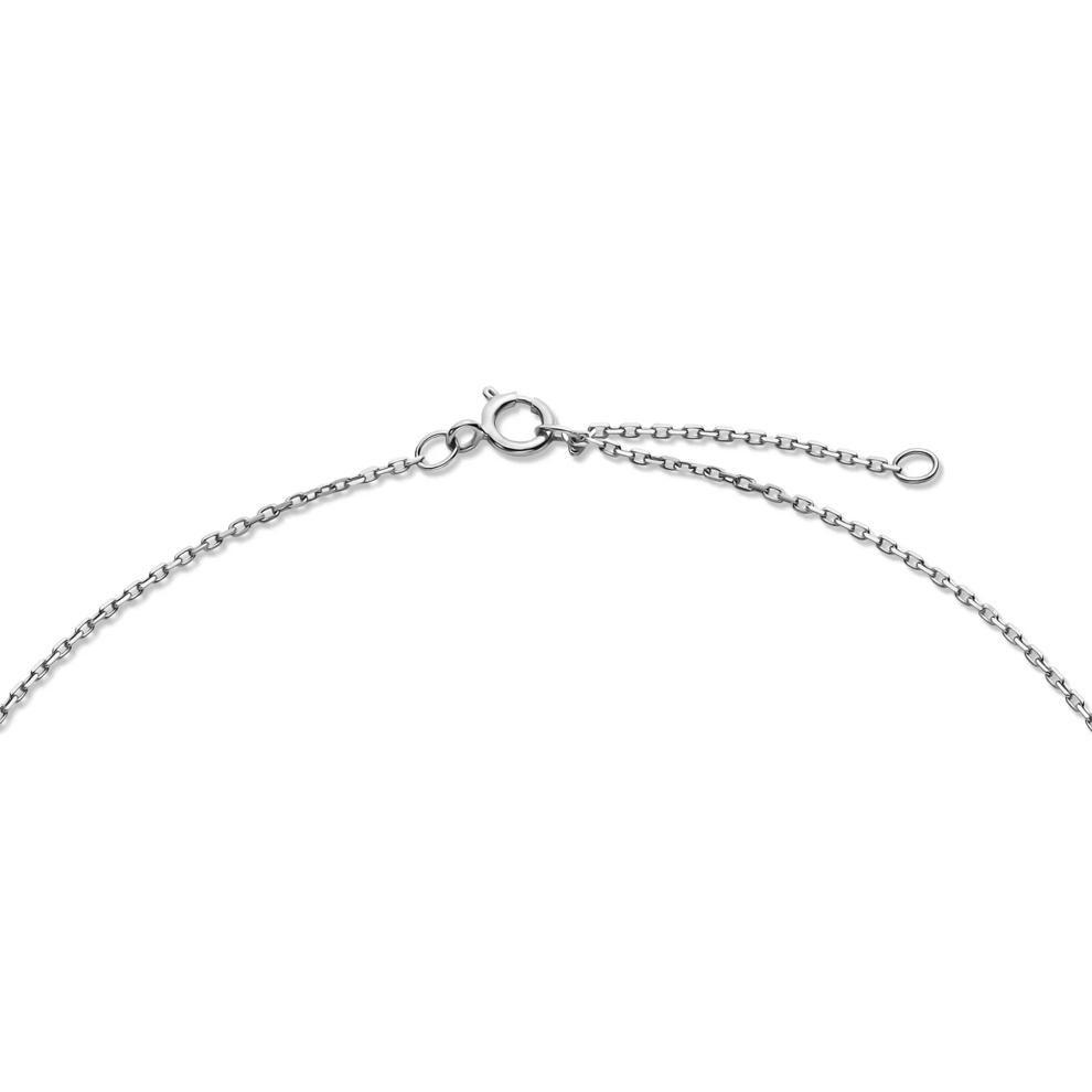 Diamond Heart Pendant in 10K White Gold (1/10 ct. tw.) – Image 3 of 4