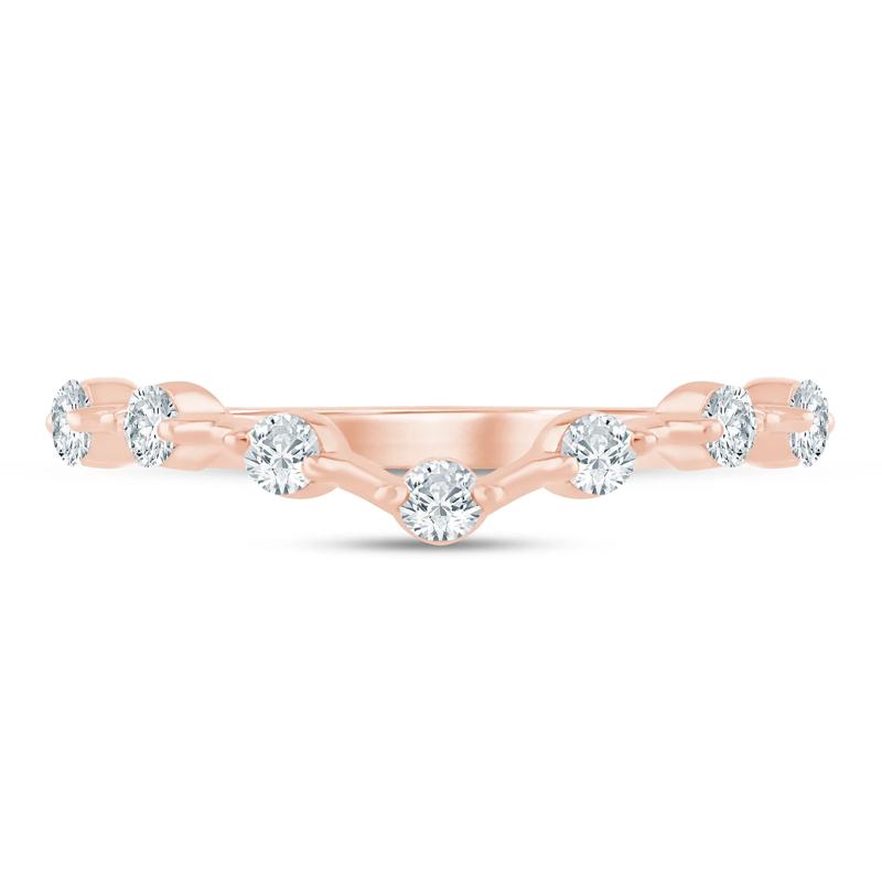 Lab Grown Diamond Contour Enhancer in 14K Rose Gold &#40;1/3 ct. tw.&#41; – Image 1 of 3