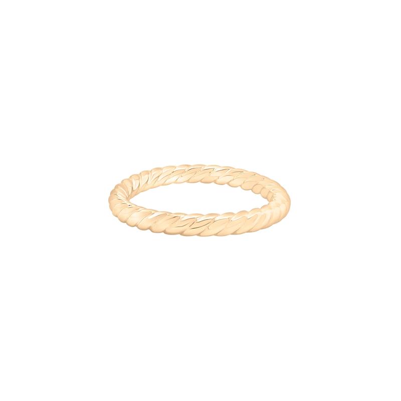 Rope Twist Eternity Band in Vermeil – Image 1 of 7