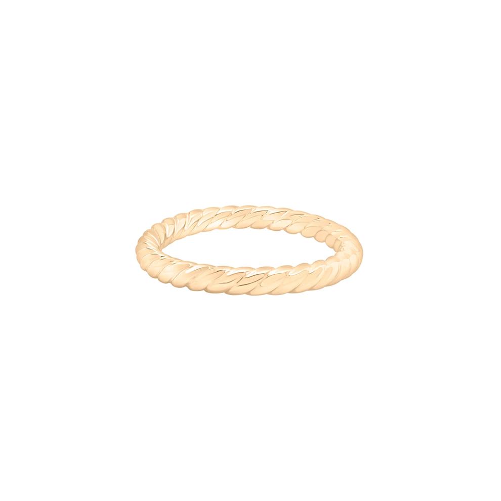 Rope Twist Eternity Band in Vermeil – Image 1 of 7