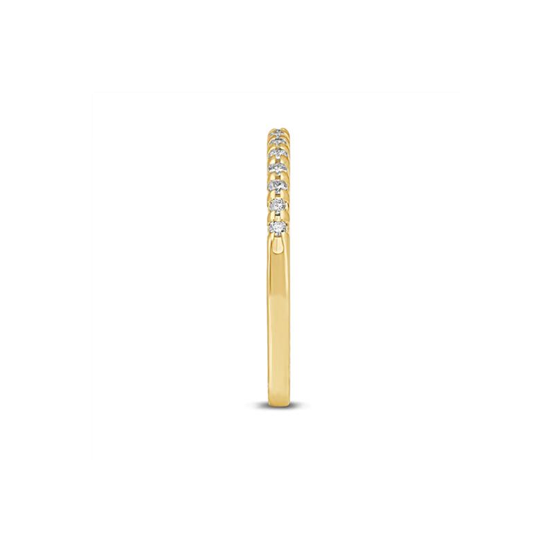 Diamond Prong-Set Anniversary Band in 10K Yellow Gold &#40;1/7 ct. tw.&#41; – Image 3 of 3