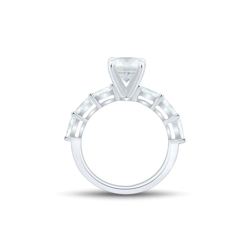 Lab Grown Diamond Semi-Mount in Platinum &#40;5/8 ct. tw.&#41; – Image 3 of 6