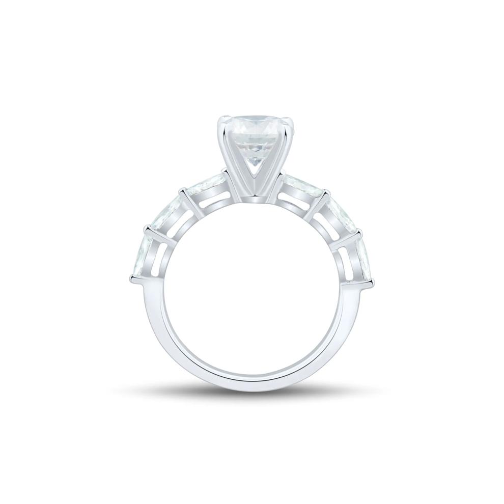Lab Grown Diamond Semi-Mount in Platinum (5/8 ct. tw.) – Image 3 of 6