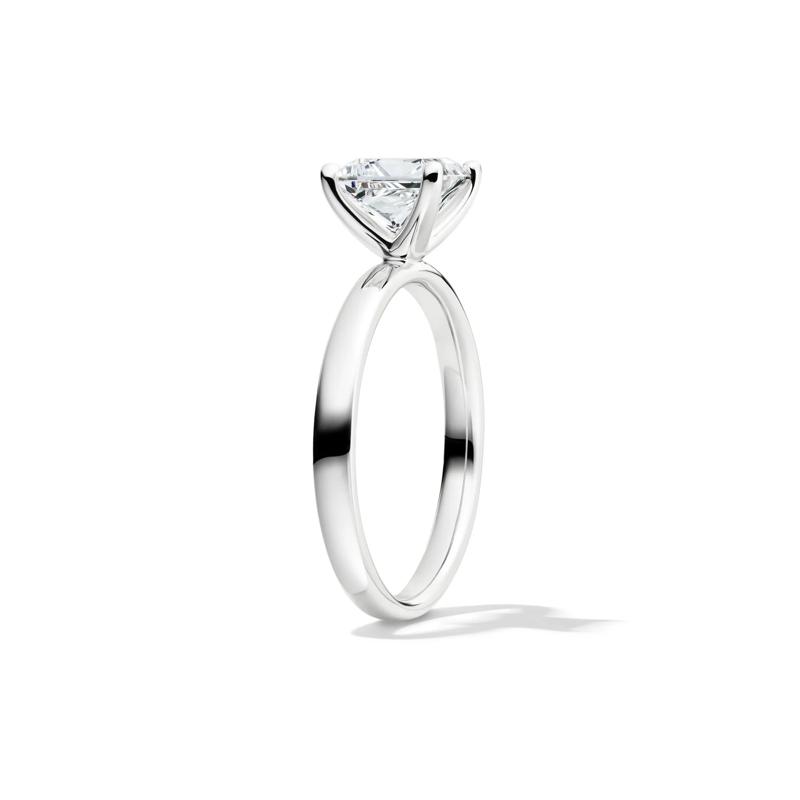 Diamond Princess Cut Solitaire Engagement Ring in 14K White Gold (1 1/2 ct.) – Image 3 of 5