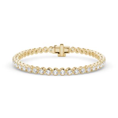 Lab Grown Diamond Tennis Bracelet in 14K Yellow Gold (1 ct. tw.)