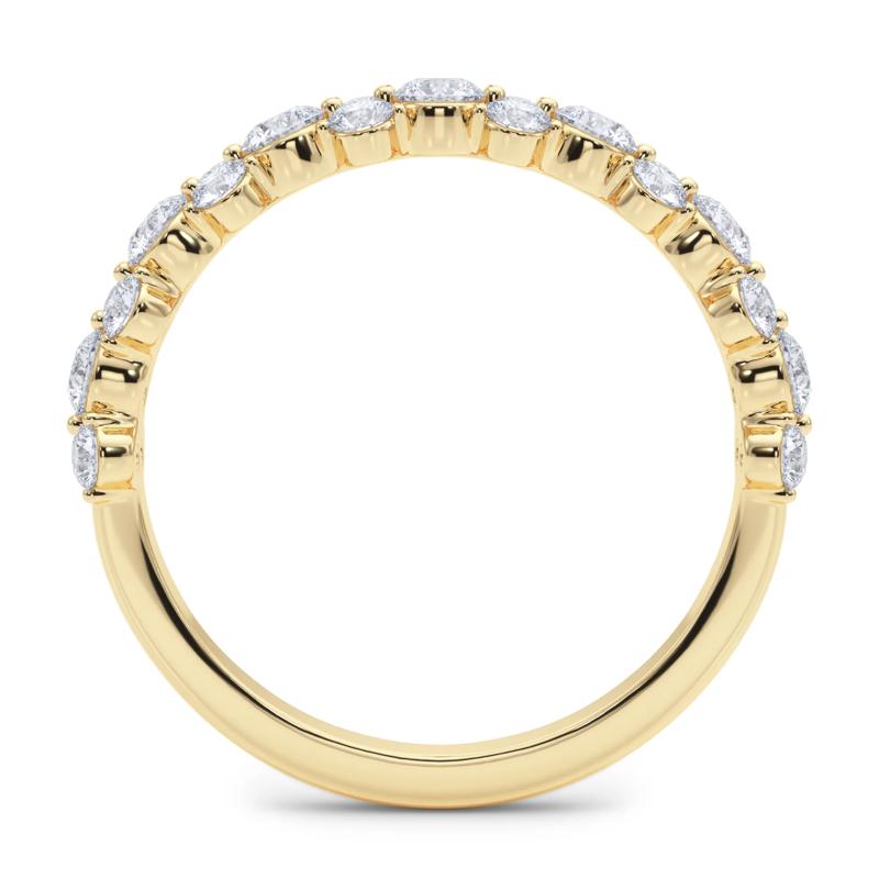  Lab Grown Diamond Anniversary Band in 14K Yellow Gold &#40;1 ct. tw.&#41; – Image 2 of 6