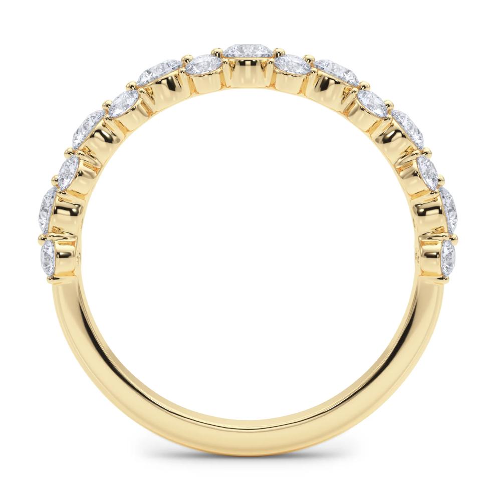  Lab Grown Diamond Anniversary Band in 14K Yellow Gold (1 ct. tw.) – Image 2 of 6