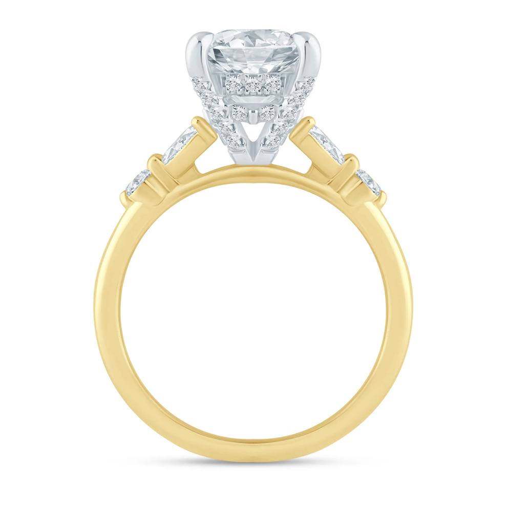 Bea Lab Grown Diamond Engagement Ring in 14K Yellow Gold (4 1/2 ct. tw.) – Image 2 of 3