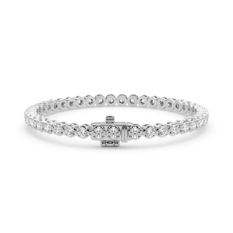 Diamond Tennis Bracelet in 10K White Gold &#40;6 1/4 ct. tw.&#41; – Image 2 of 2