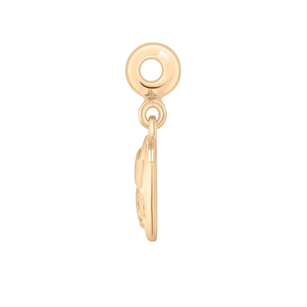 I Am Loved Disc Bead Charm in Vermeil – Image 2 of 3