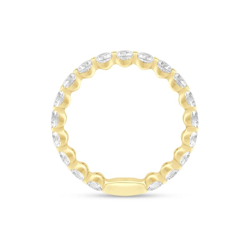 Round-Cut Sizeable Diamond Eternity Band in 14K Yellow Gold &#40;2 ct. tw.&#41; – Image 2 of 3