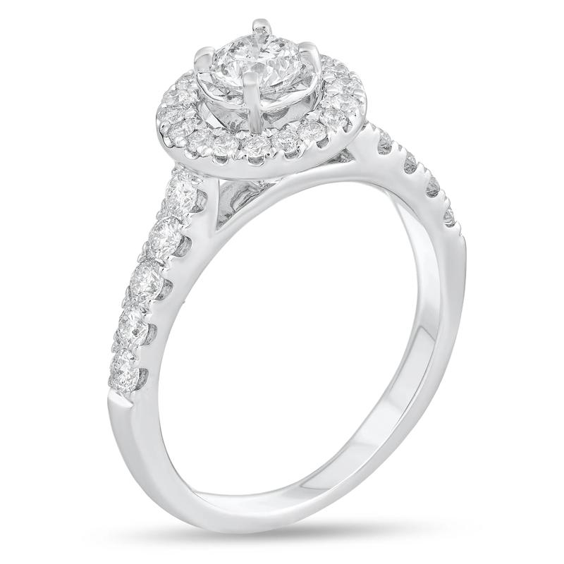 Diamond Engagement Ring in 14K White Gold (1 ct. tw.) – Image 2 of 3