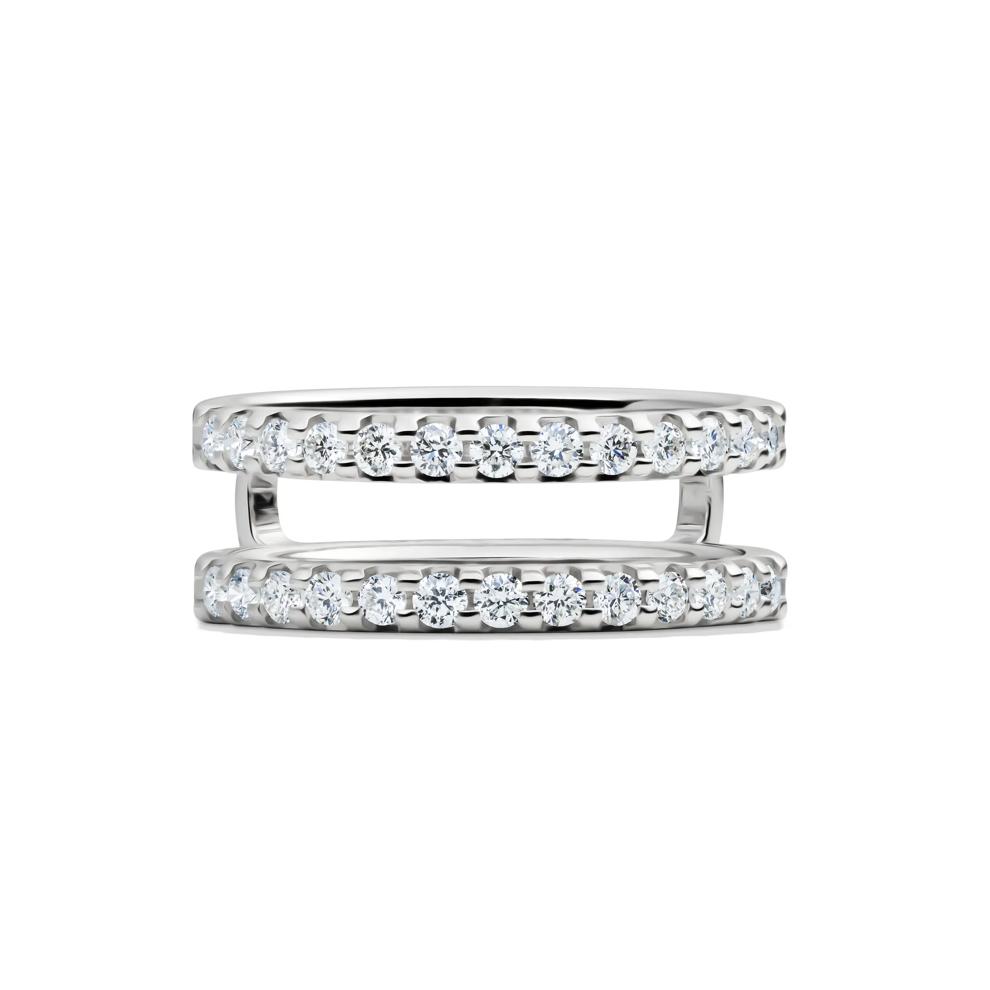 5/8 ct. tw. Diamond Ring Enhancer in 14K White Gold  – Image 1 of 4