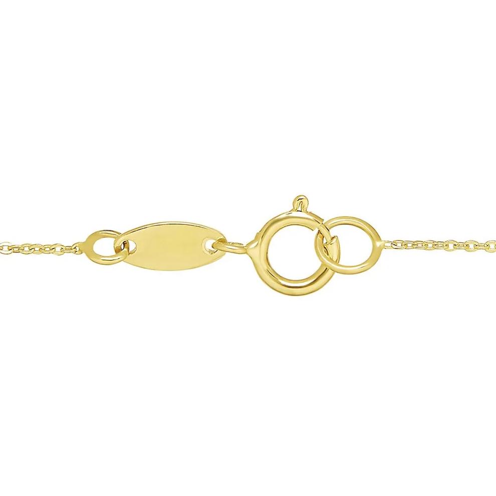 Bar Necklace in 14K Yellow Gold – Image 3 of 4