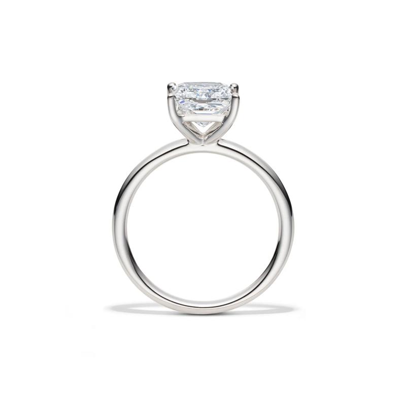 Lab Grown Diamond Princess-Cut Solitaire Engagement Ring in 14K White Gold &#40;2 ct.&#41; – Image 2 of 4