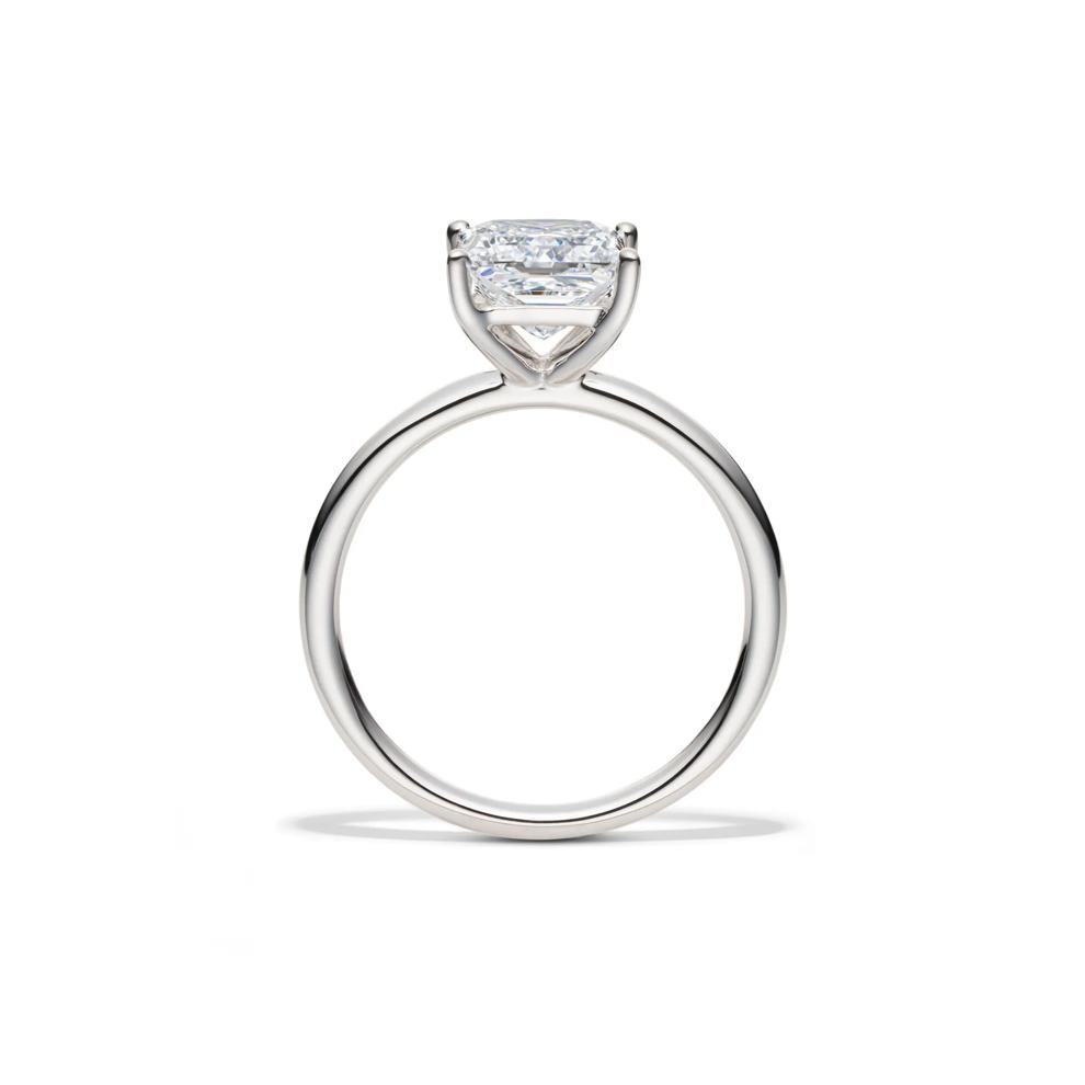 Lab Grown Diamond Princess-Cut Solitaire Engagement Ring in 14K White Gold (2 ct.) – Image 2 of 4