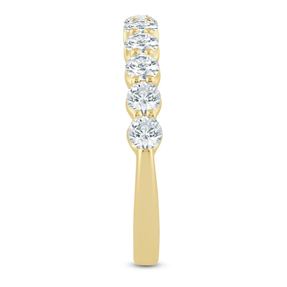 Diamond Shared Prong Wedding Band in 14K Yellow Gold (1 ct. tw.) – Image 3 of 3