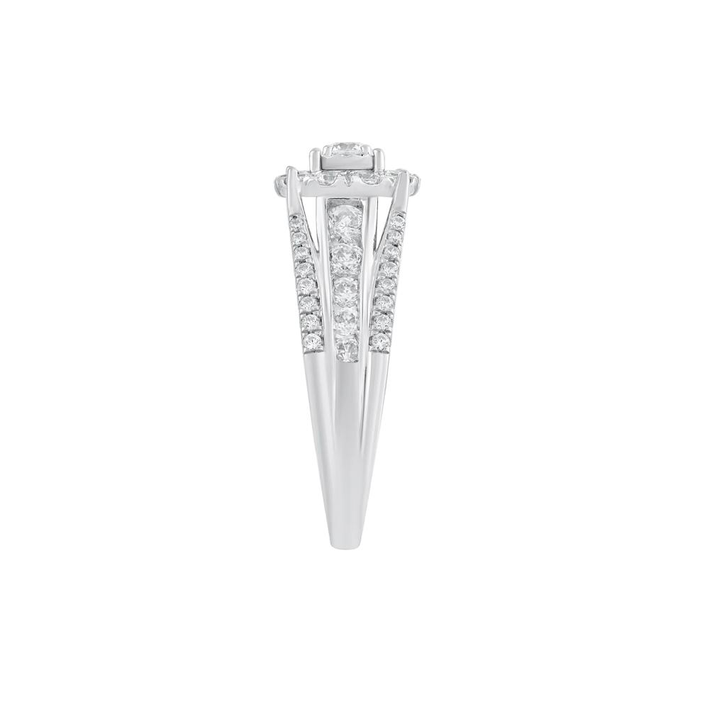 Diamond Engagement Ring in 10K White Gold (1 ct. tw.) – Image 3 of 3