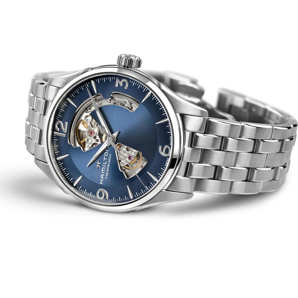 Jazzmaster Open Heart Auto Watch with Stainless Steel Bracelet – Image 2 of 3