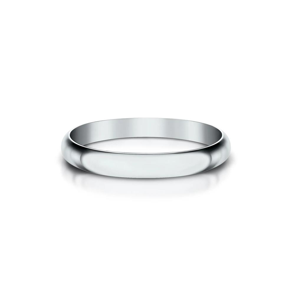 Wedding Band in Platinum, 2MM – Image 1 of 3