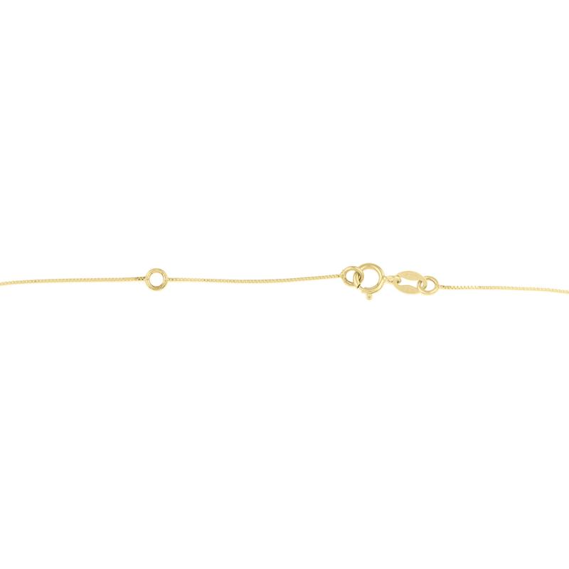 Faceted Bead Necklace in 14K Yellow Gold, 17.75&rdquo; – Image 2 of 2