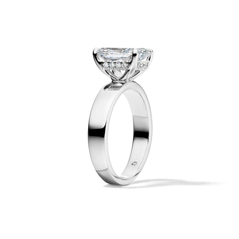 Collins Radiant-Cut Engagement Ring in 14K White Gold &#40;2 5/8 ct. tw.&#41; – Image 3 of 5