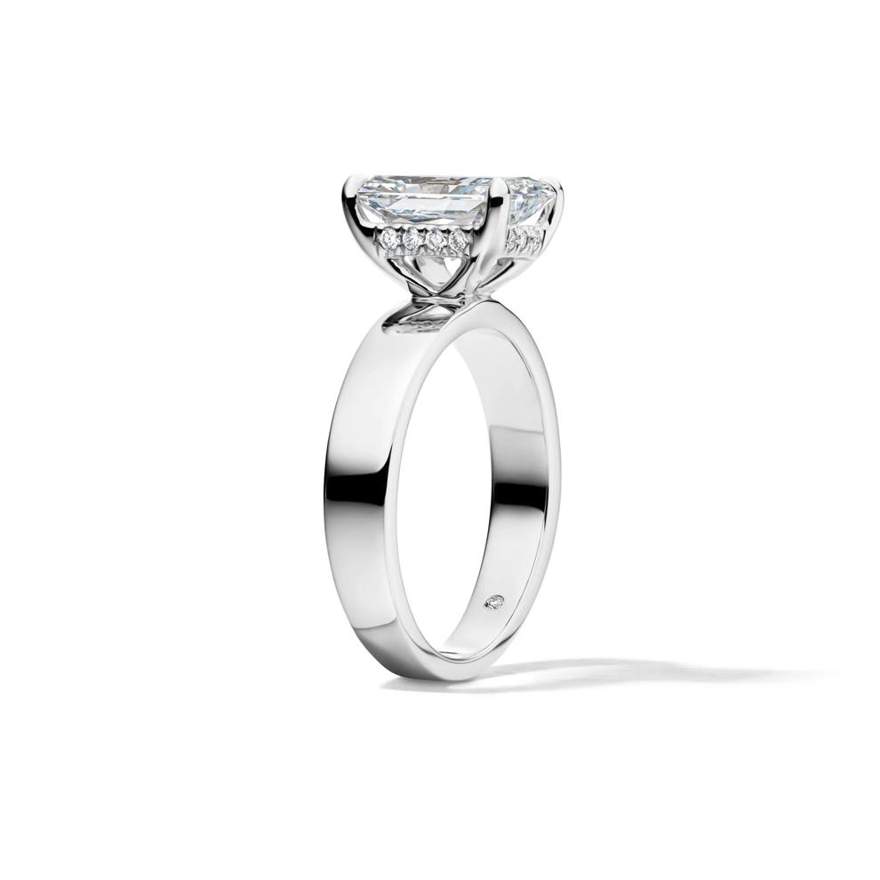 Collins Radiant-Cut Engagement Ring in 14K White Gold (2 5/8 ct. tw.) – Image 3 of 4