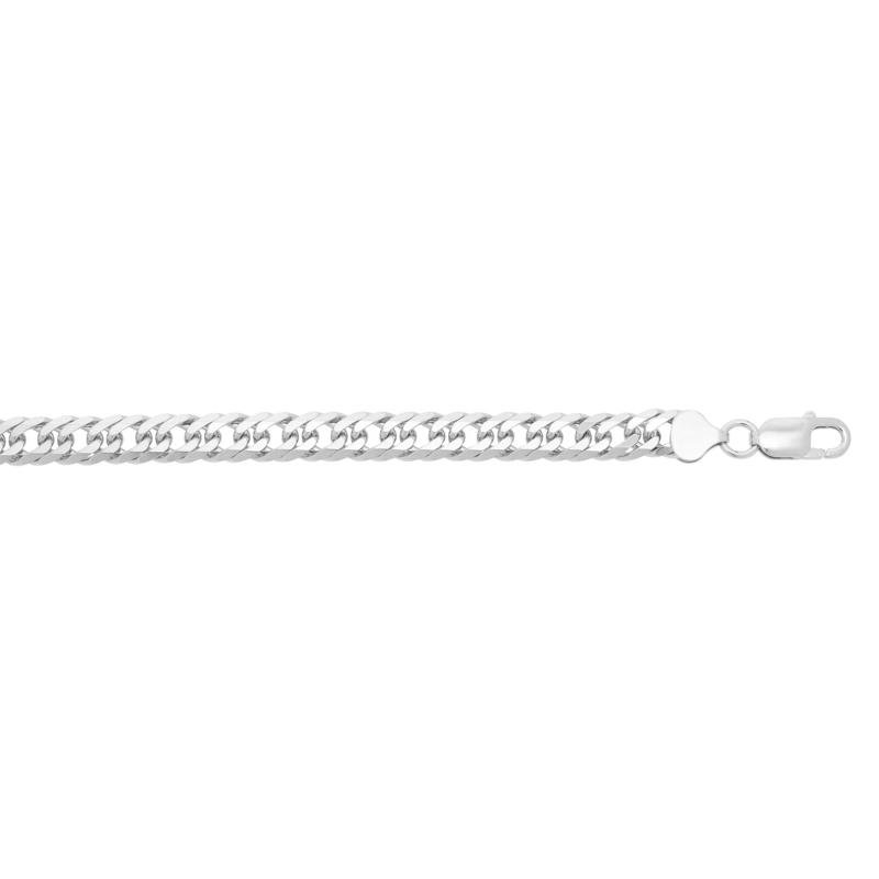 Flat Miami Cuban Chain in Sterling Silver, 20" – Image 3 of 3