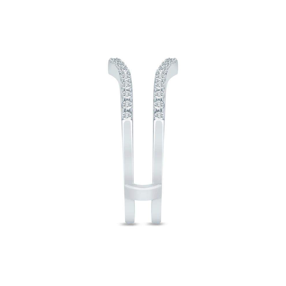 Diamond Contour Insert in 14K White Gold (1/3 ct. tw.) – Image 3 of 3