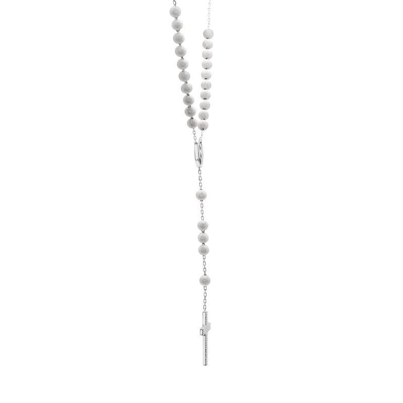 Diamond Rosary in Sterling Silver &#40;1/2 ct. tw.&#41; – Image 3 of 4