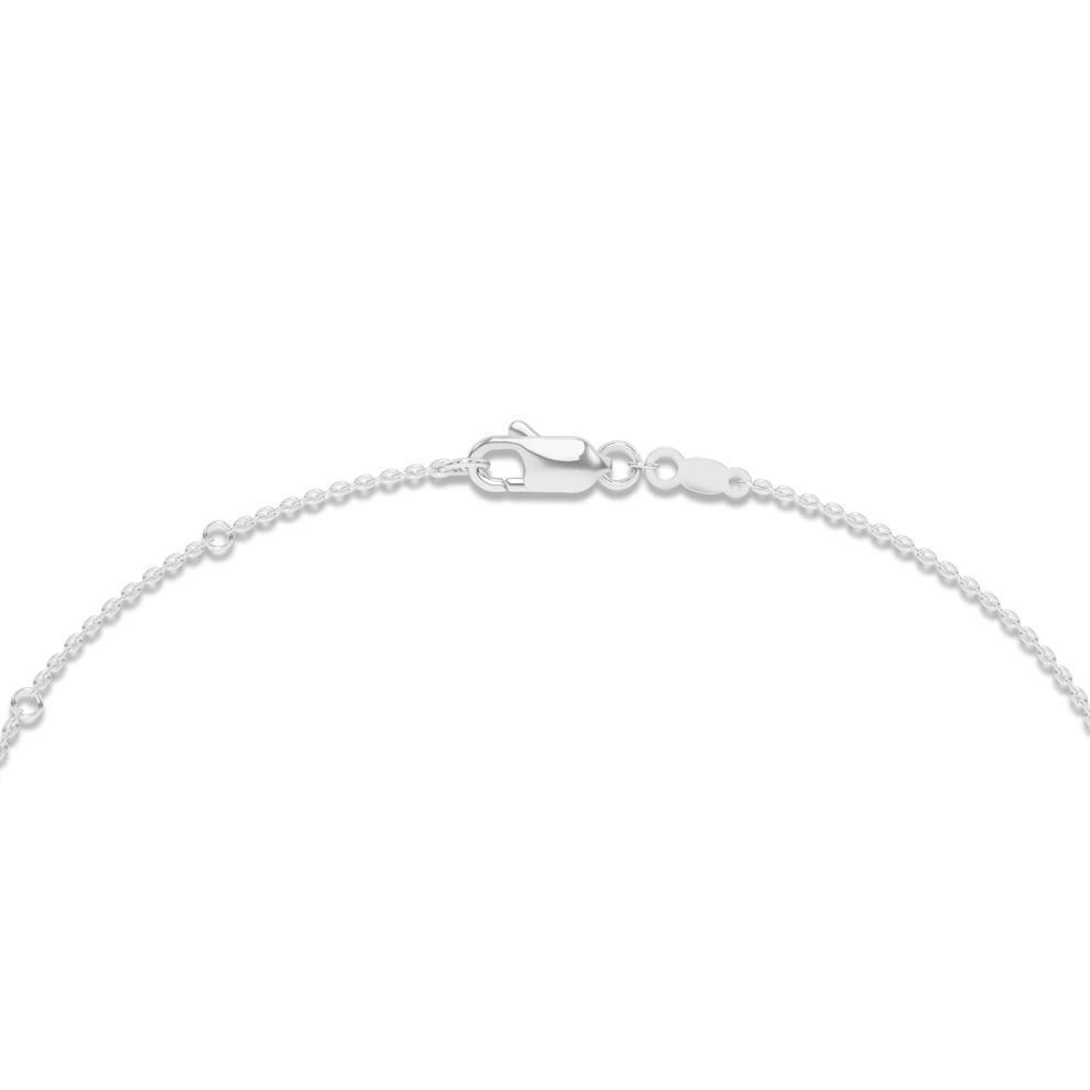 Lab Grown Diamond Pear-Shaped Drop Pendant Necklace in 14K White Gold (3 ct. tw.) – Image 2 of 4