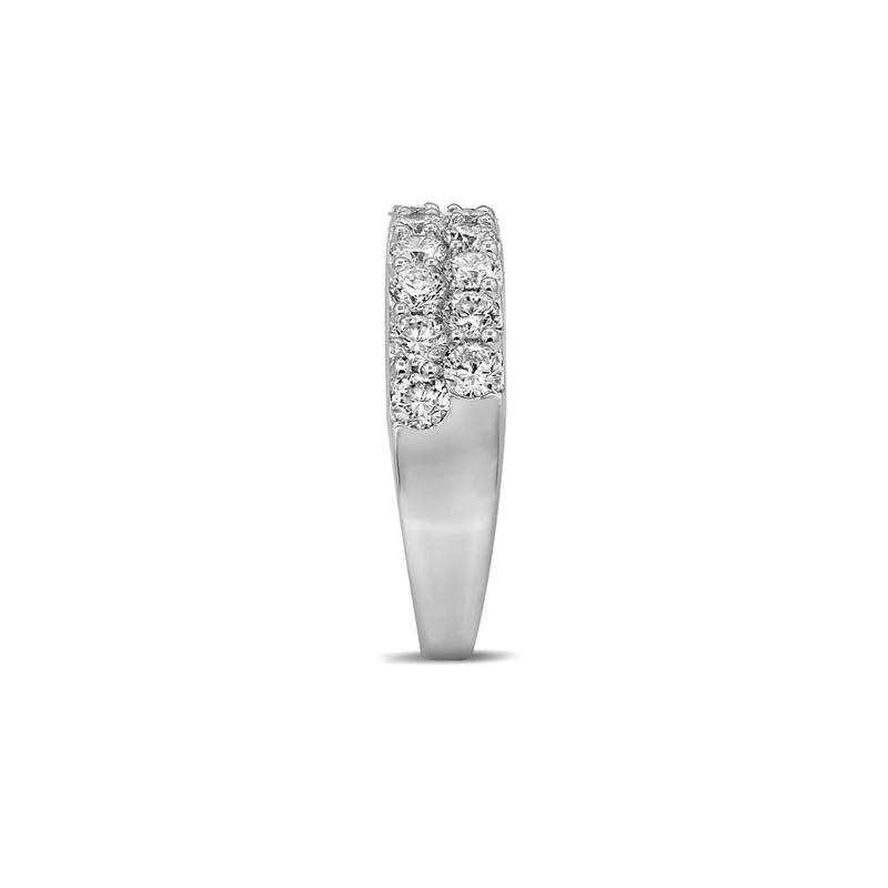 Wide Diamond Anniversary Band in 14K White Gold &#40;1 1/2 ct. tw.&#41;  – Image 3 of 3