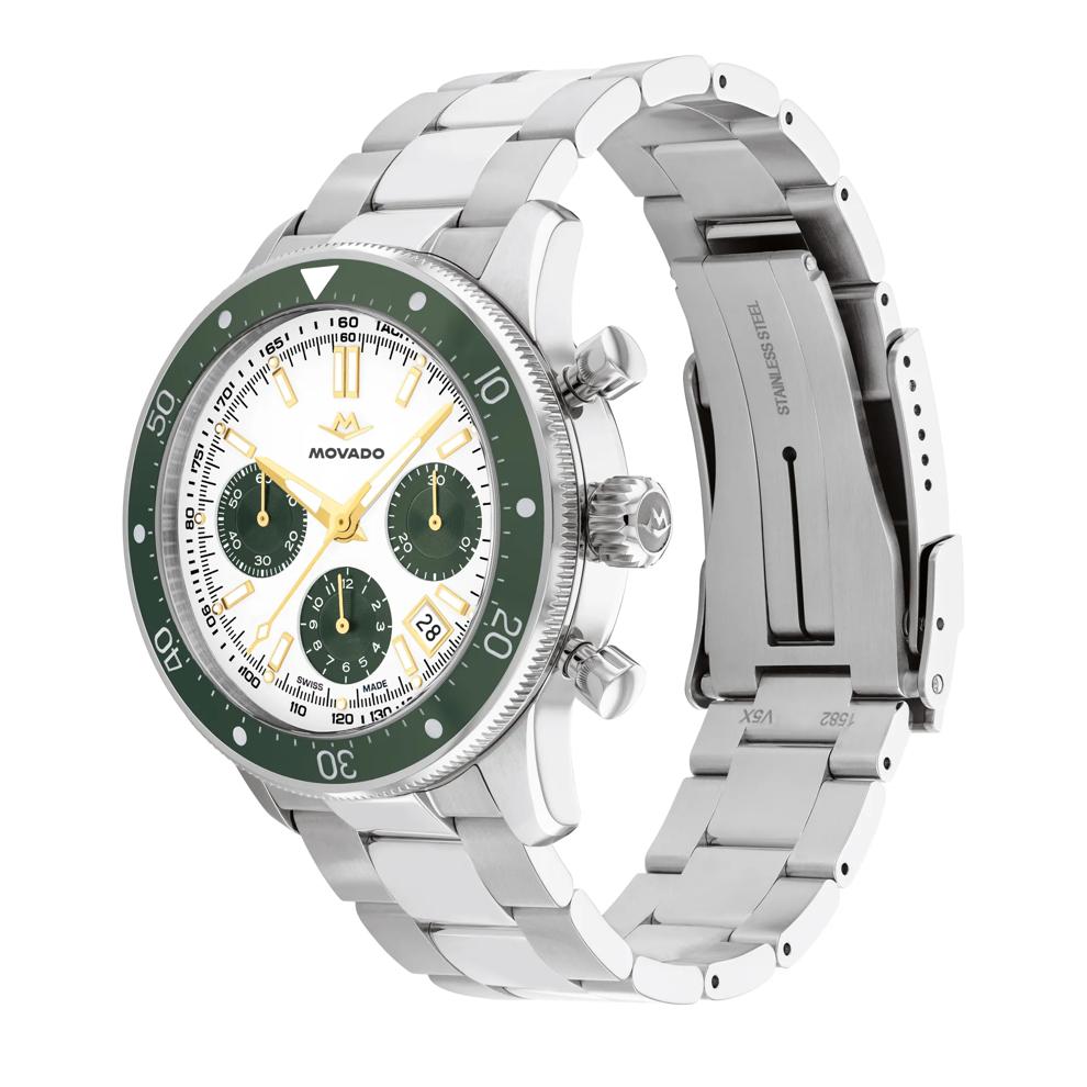 Men's Alta Super Sub Sea Chronograph Watch in Stainless Steel – Image 2 of 3