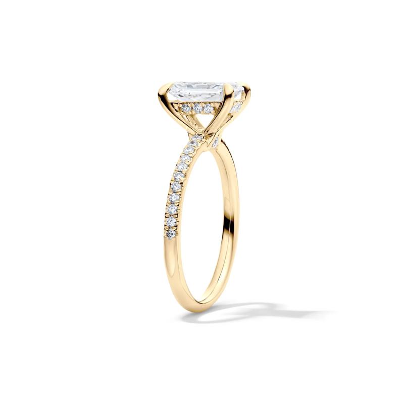 Karina Lab Grown Diamond Engagement Ring in 14K Yellow Gold &#40;1 3/4 ct. tw.&#41; – Image 3 of 5