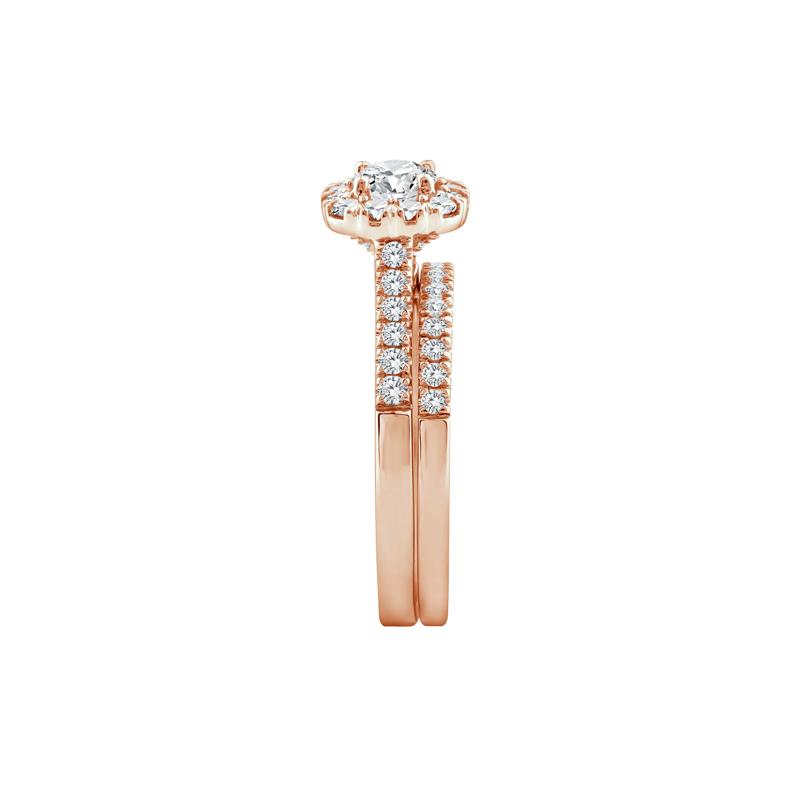 Lab Grown Diamond Engagement Ring Set in 10K Yellow Gold &#40;1 ct. tw.&#41; – Image 3 of 3