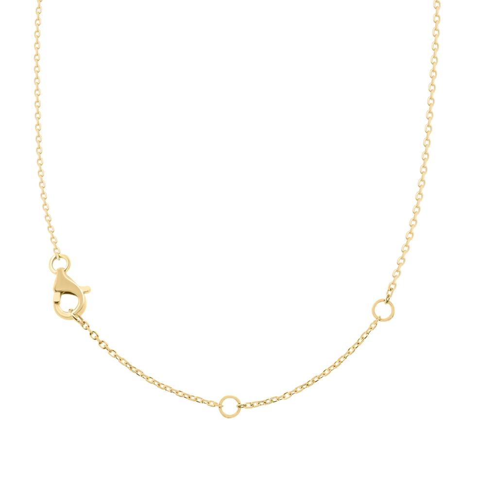 Opal and Tanzanite Pendant with Diamond Accent in 10K Yellow Gold – Image 4 of 4