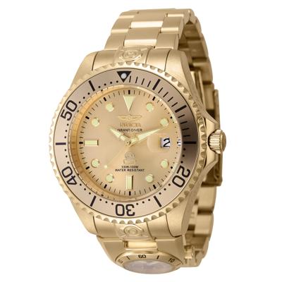 Gent's Pro Diver Watch in Gold-Tone Stainless Steel