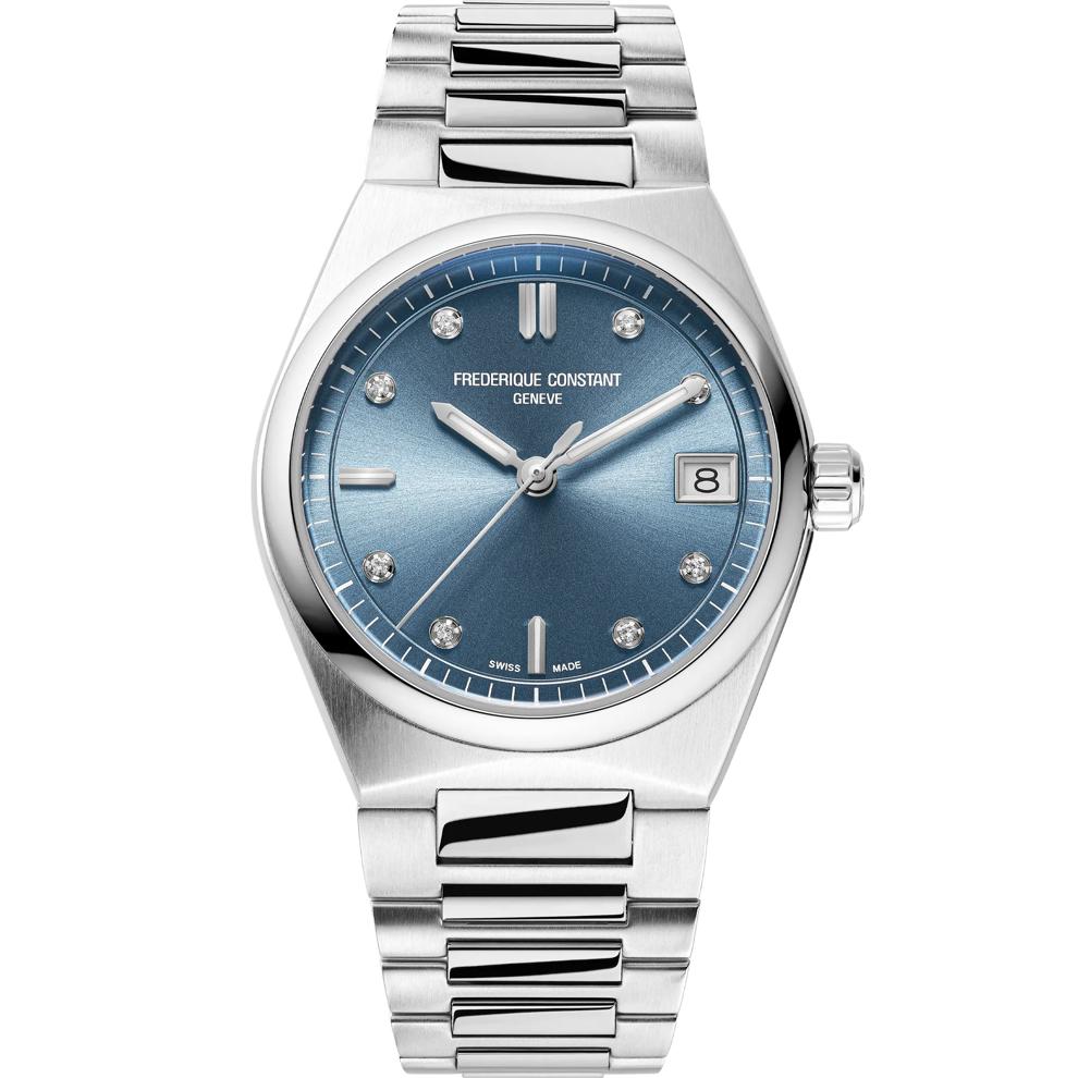 Ladies' Highlife Watch With Blue Dial and Stainless Steel Bracelet – Image 1 of 3