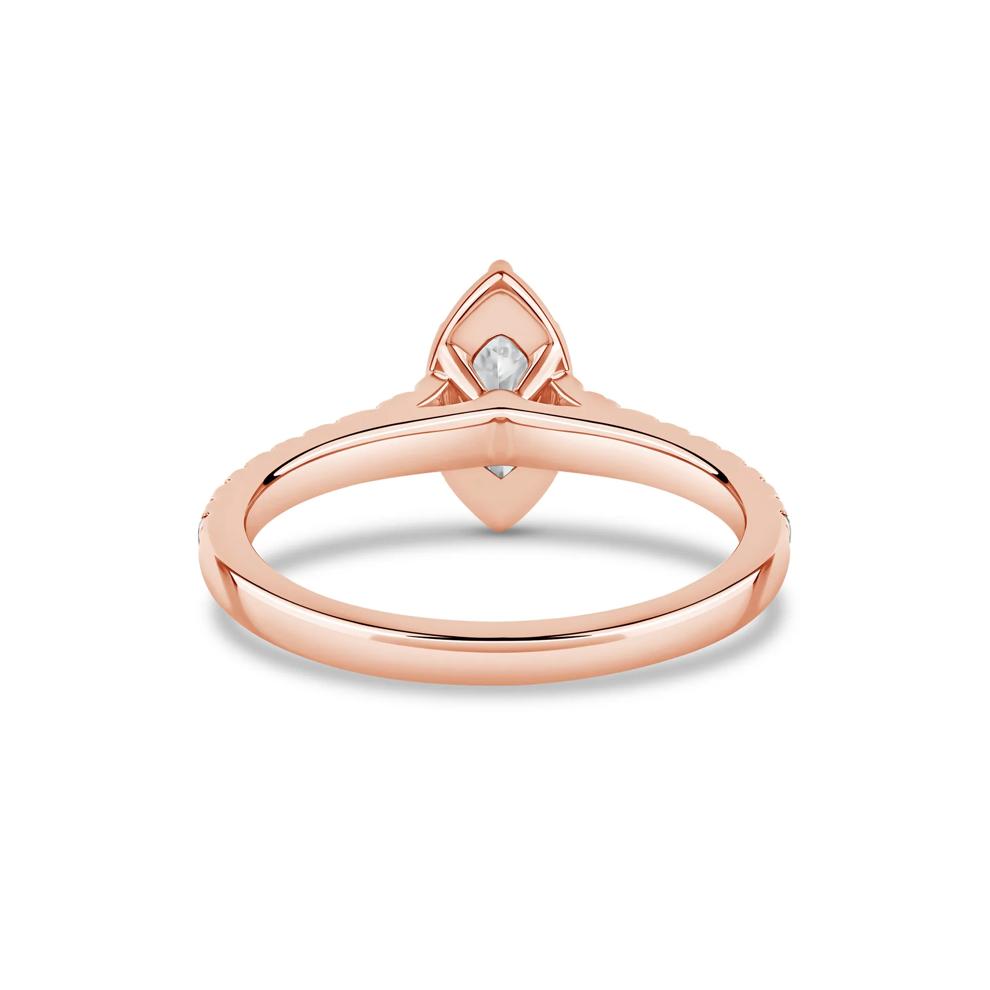 Marquise-Cut Diamond Engagement Ring in 14K Rose Gold (3/4 ct. tw.) – Image 4 of 4