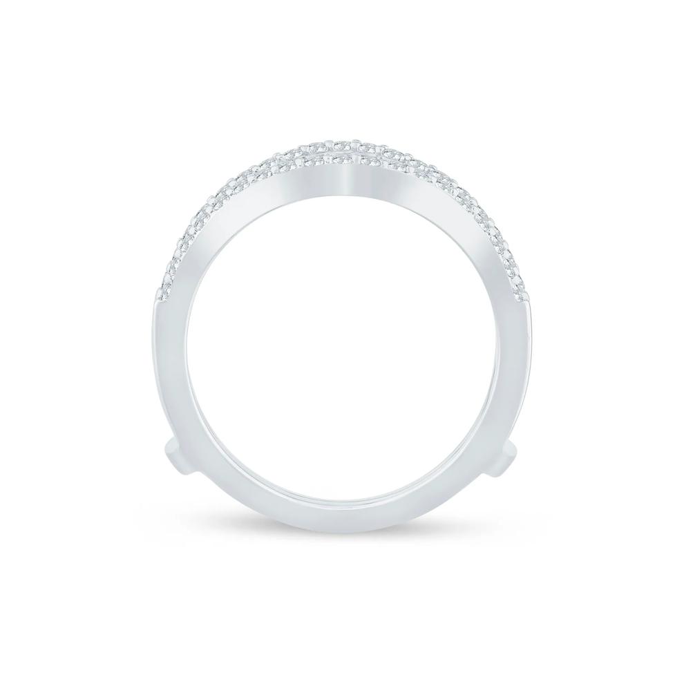 Diamond Contour Insert in 14K White Gold (1/3 ct. tw.) – Image 2 of 3
