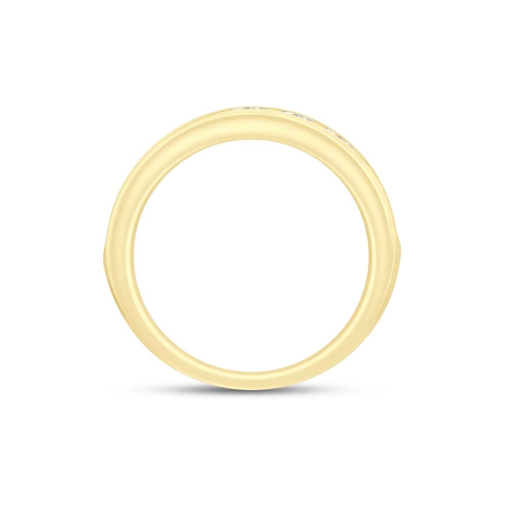 Lab Grown Diamond Channel-Set Band in 14K Yellow Gold (1 1/2 ct. tw.) – Image 2 of 3