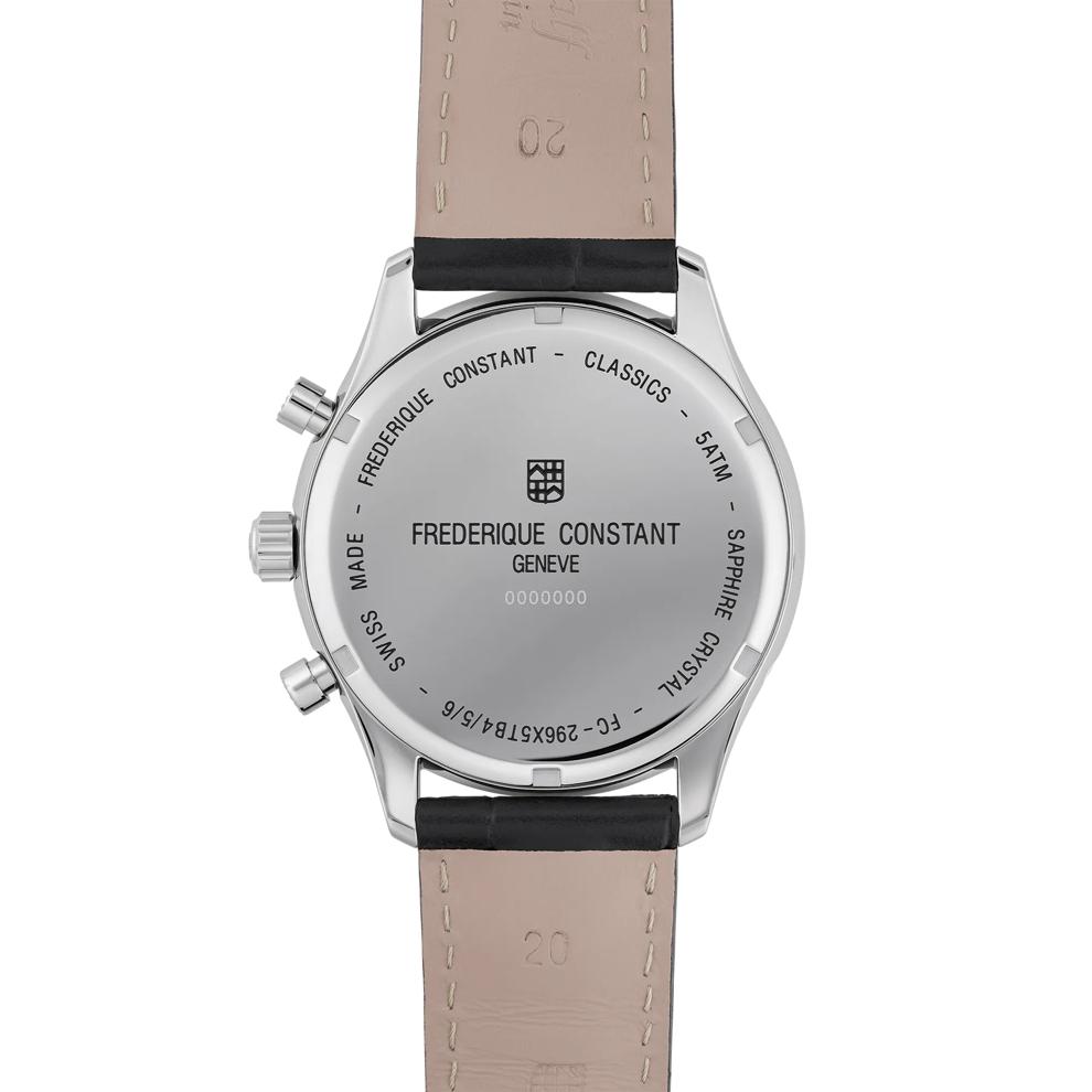 Men's Classics Watch in Black Leather – Image 2 of 3