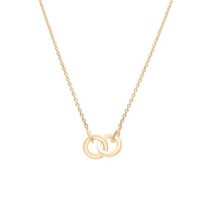 Linked Circle Necklace