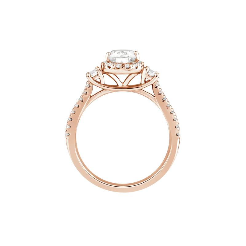 Lab Grown Diamond Engagement Ring in 10K White Gold &#40;1 1/5 ct. tw.&#41; – Image 2 of 3